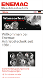 Mobile Screenshot of enemac.de